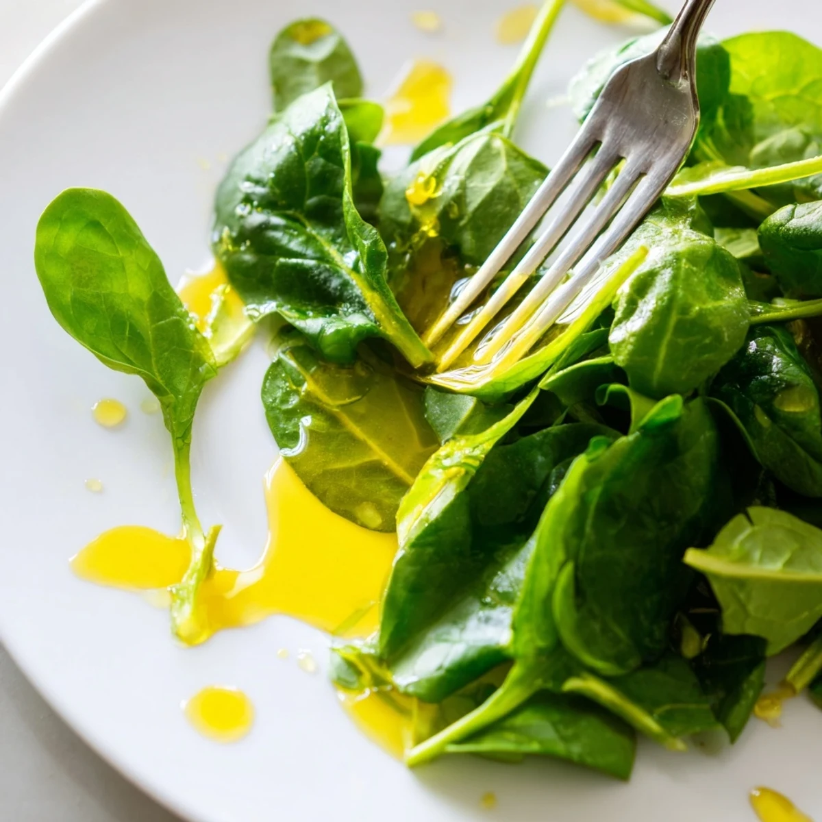 Creamy honey lemon vinaigrette dressing whisked in a glass jar with honey drizzle