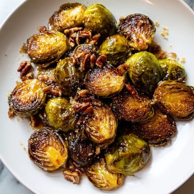 Honey Balsamic Brussels Sprouts